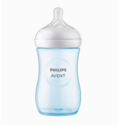 Avent Natural Response Doğal Tepkili PP Mavi Biberon 1+ Ay 260 ml - Philips Avent