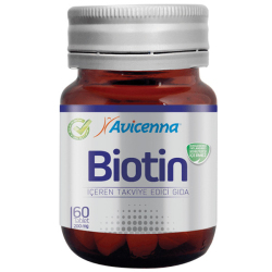Avicenna - Avicenna Biotin 200 mg 60 Tablet Avicenna - Avicenna Biotin 200 mg 60 Tablet