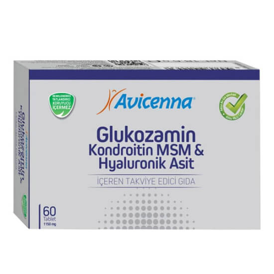  Avicenna Glukozamin Kondroitin MSM Hyaluronik Asit 60 Tablet - 1