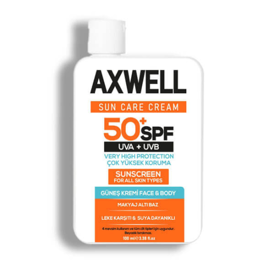  Axwell SPF 50 Leke Karşıtı Nemlendirici Güneş Kremi 50 ML - 1