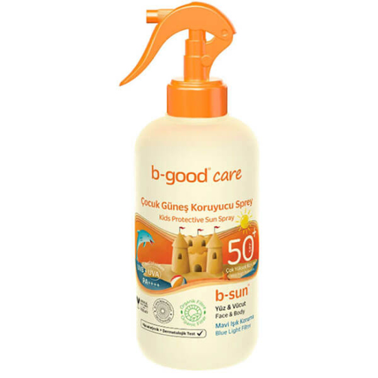 B-Good Care Bebek & Çocuk Yüz & Vücut Güneş Spreyi SPF 50+ 150 ml - 1