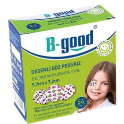 B Good - B Good Desenli Kız Göz Pedi 54 Adet B Good - B Good Desenli Kız Göz Pedi 54 Adet