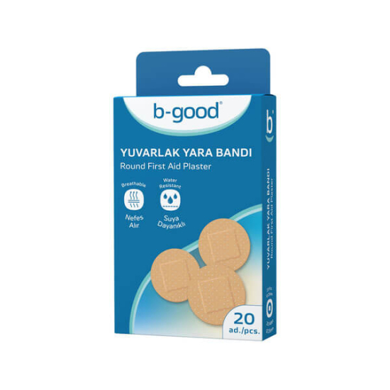  B Good Yara Bandı Yuvarlak 20 li - 1