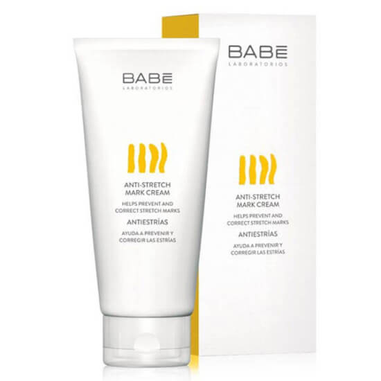 Babe Anti Stretch Mark Cream 200 ml çatlak bakım kremi, yeni çatlak oluşumuna karşı, sıkılaştırıcı ve yenileyici vücut kremi- 1
