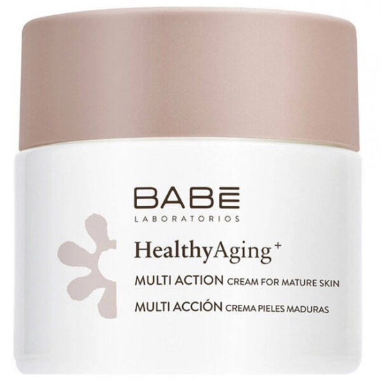Babe Healthy Aging Multi Action Cream 50 ml olgun ciltler için kırışıklık karşıtı sıkılaştırıcı, cilt tonu dengeleyici nemlendirici- 1