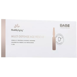Babe - Babe Healthy Aging Multi Defense Age Rescue Ampoules 7x2 ML Babe - Babe Healthy Aging Multi Defense Age Rescue Ampoules 7x2 ML