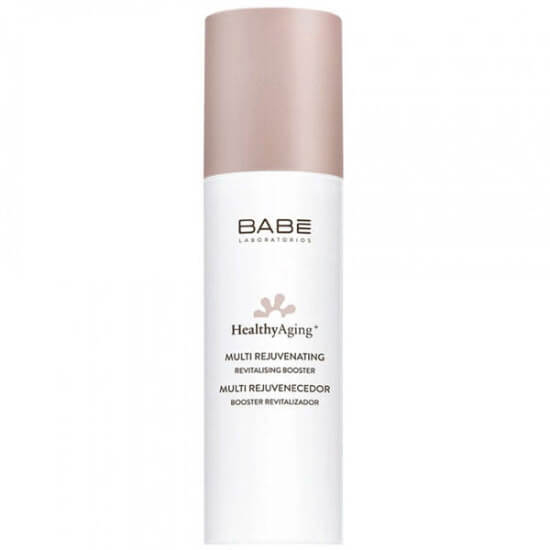 Babe Healthy Aging Multi Rejuvenating Booster 50 ml bakuchiol içeren hassas ciltlere uygun kırışıklık karşıtı cilt tonu dengeleyici serum- 1