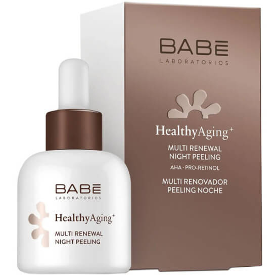 Babe Healthy Aging Multi Renewal Night Peeling 30 ml peeling gece serumu, tüm cilt tipleri, cilt tonu eşitleme- 1