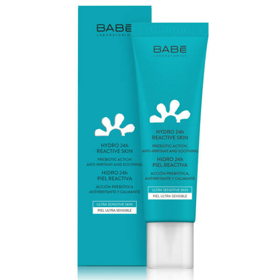 Babe Hydro 24h Reactive Skin 50 ml hassas cilt nemlendirici krem aktif prebiyotik ve renk dengeleyici mikro kapsüllü- 1