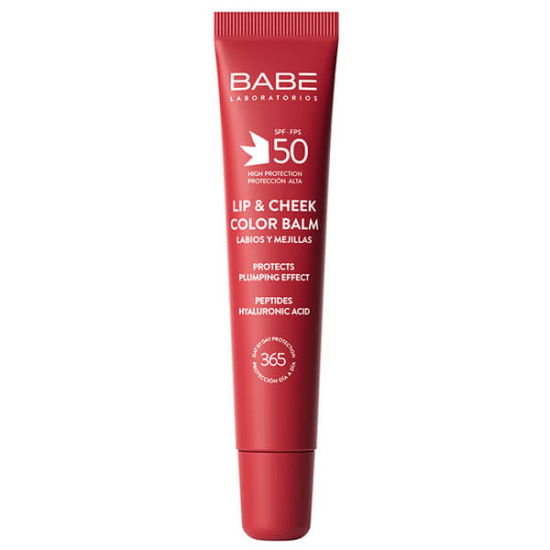  Babe Lip ve Cheek Color Balm SPF 50 Red 20 ml - 1