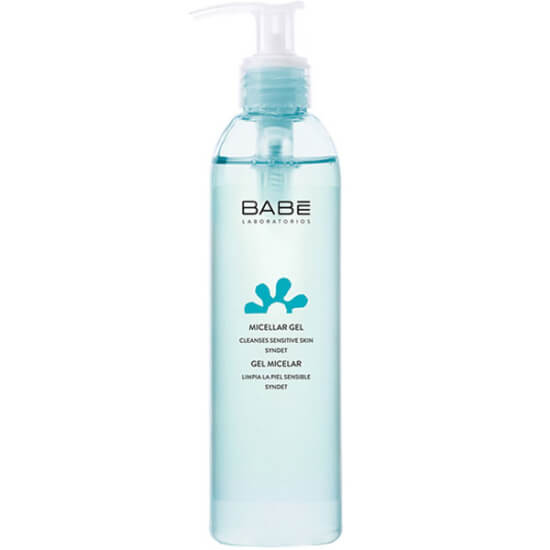 Babe Soothing Micellar Gel 240 ml sabunsuz temizleyici jel hassas cilt için yatıştırıcı nazik arındırıcı makyaj kalıntısı- 1