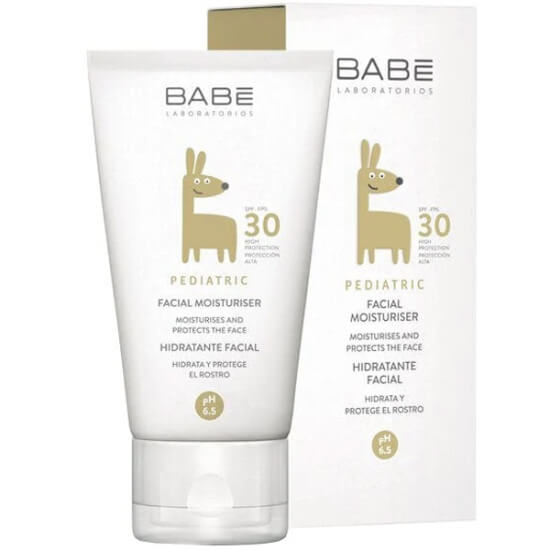 Babe Pediatric Facial Moisturiser SPF 30 50 ml bebek ve çocuklar için yüz nemlendirici krem UVA UVB geniş spektrum güneş koruma- 1
