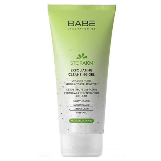  Babe Stop Akn Exfoliating Cleansing Gel 200 ml - 1