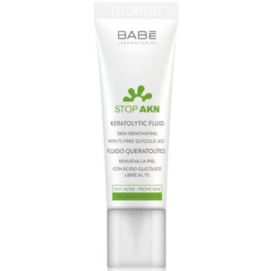 Babe Stop Akn Keratolytic Fluid 30 ml matlaştırıcı krem, %7 glikolik asitli, yağlı ve akneye meyilli ciltler için- 1