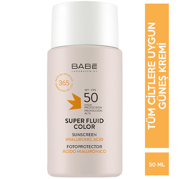Babe Super Fluid Color Fotoprotector Spf 50 50 ML