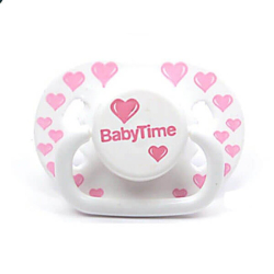 Baby Time BT145 Damaklı Desenli Mat Emzik No: 3 - Baby Time