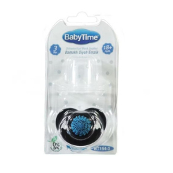 Baby Time BT154-3 Silikon Damaklı Koruma Kapaklı Emzik No: 3
