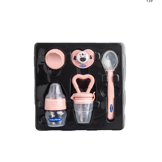 Baby Time BT513 Beslenme Seti - Pembe - 1