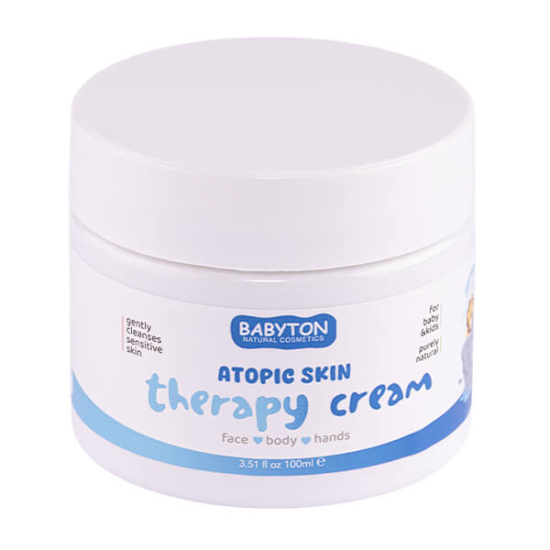 Babyton çok kuru ve hassas ciltler için vücut kremi 100 ml aloe vera ve provitamin B5 içerikli günlük nemlendirici- 1