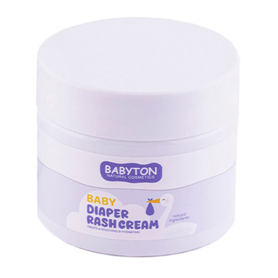 Babyton Diaper Rash Cream 50 ml pişik kremi, yoğun nem desteği, %100 doğal bebek bakım kremi- 1