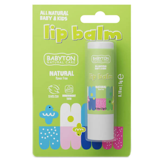  Babyton Doğal Dudak Koruyucu Bitkisel Lipbalm Naturel 5 gr - 1