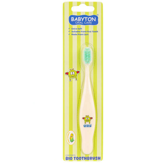  Babyton Ekolojik Diş Fırçası - Griny - 1