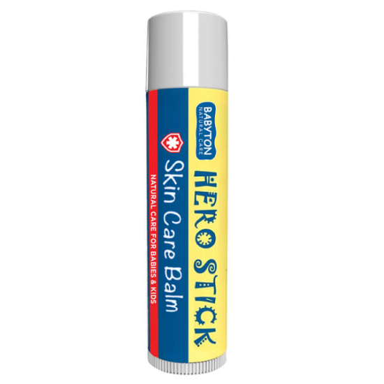 Babyton Hero Stick 5 ml dudak balmı stick form, yoğun nem desteği, doğal organik içerik, alkol paraben içermez- 1