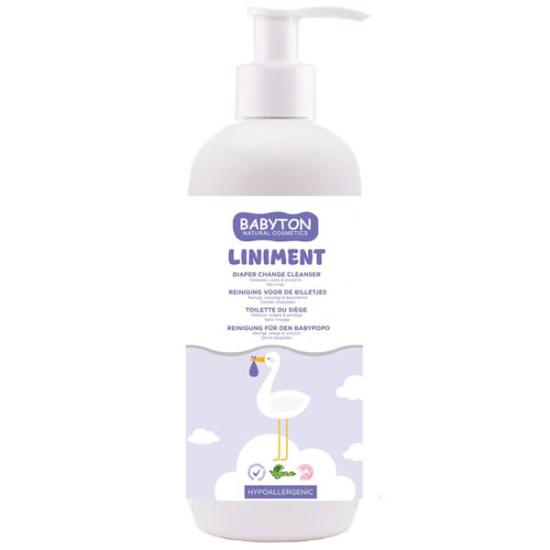  Babyton Liniment Diaper Change Cleanser 400 ml - 1
