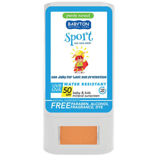  Babyton Suya Dayanıklı Spf 50 Güneş Koruyucu Stick 20 gr - 1