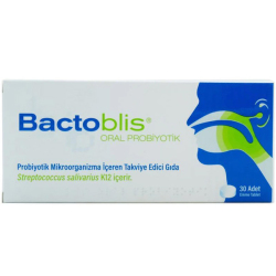 Ena Farma - Bactoblis 30 Tablet Probiyotik Takviyesi Ena Farma - Bactoblis 30 Tablet Probiyotik Takviyesi