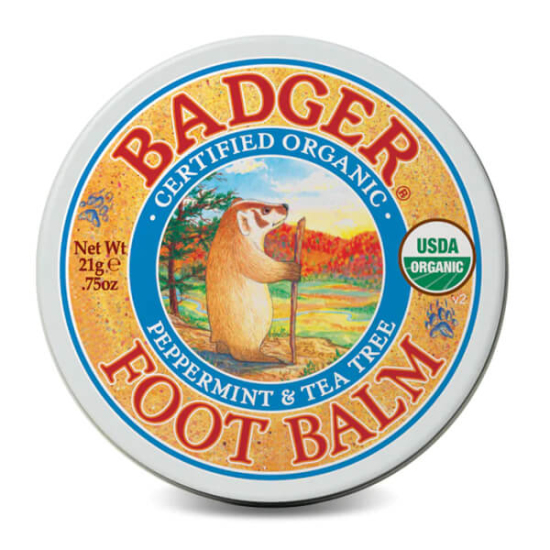 Badger Balm Ayak Kremi 56 gr metal kutu, topuk ve ayak tabanı için yoğun nemlendirici bakım kremi- 1