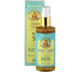Badger Balm - Badger Balm Baby Oil 118 ML Organik Bebek Yağı Badger Balm - Badger Balm Baby Oil 118 ML Organik Bebek Yağı