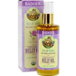 Badger Balm - Badger Balm Belly Oil Rose And Vanilla 118 ML Çatlak Bakım Kremi Badger Balm - Badger Balm Belly Oil Rose And Vanilla 118 ML Çatlak Bakım Kremi