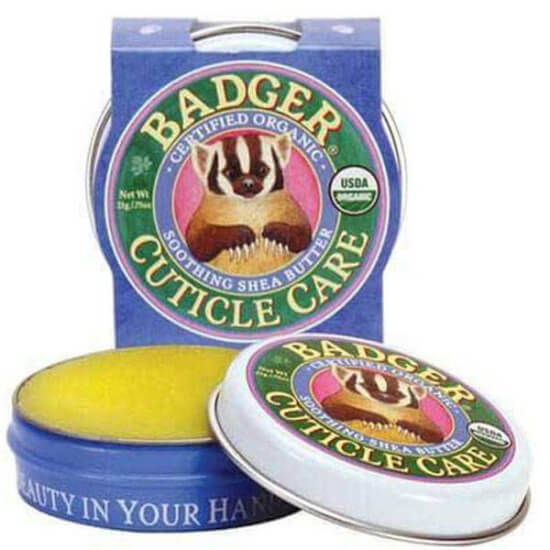 Badger Balm Cuticle Care 21 gr tırnak bakım balsamı kutusu tırnak eti nemlendirme ölü deriyi yumuşatma el bakımı- 1