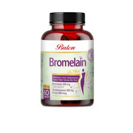 Balen Bromelain 640 mg 60 Kapsül - 1