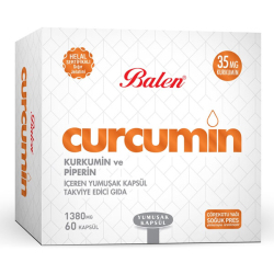 Balen Curcumin ve Piperin İçeren Softgel 1380 mg 60 Kapsül - Balen