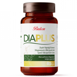 Balen Dia Plus Zeytin Yaprağı ve Alfa Lipoik Asit 655 mg 60 Kapsül - Balen