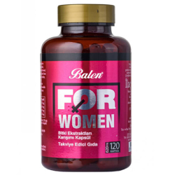 Balen For Woman Bitki Ekstraktları Karışımı 620 mg 120 Kapsül - Balen
