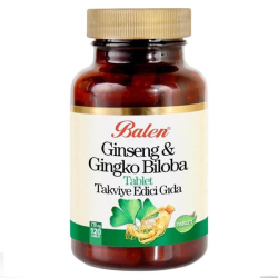 Balen Ginseng ve Gingko Biloba 720 mg 120 Tablet - Balen