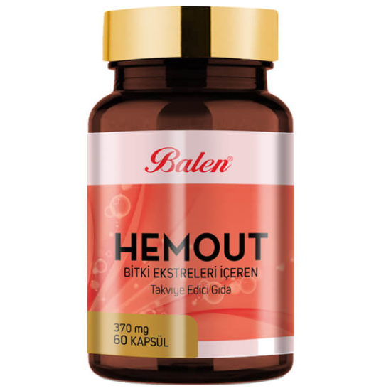  Balen Hemout Bitki Ekstreleri İçeren Kapsül 370 mg 60 Kapsül - 1