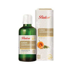 Balen Kabak Çekirdeği Yağı Soğuk Pres 50 ml - Balen