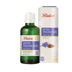 Balen Keten Tohumu Yağı Soğuk Pres 50 ml - Balen