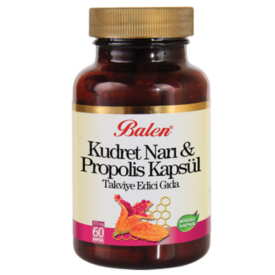  Balen Kudret Narı ve Propolis 375 mg 60 Kapsül - 1
