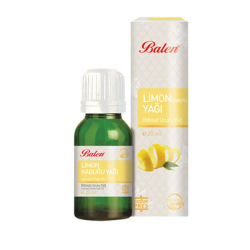 Balen Limon Kabuğu Yağı Soğuk Pres 20 ml - Balen