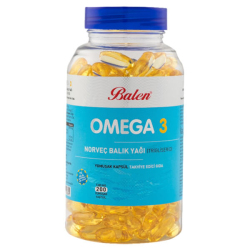Balen Omega 3 Balık Yağı 1380 mg 200 Kapsül - Balen