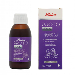 Balen Proto Fan Kara Mürver Propolis C Vitamini Şurup 150 ml - Balen