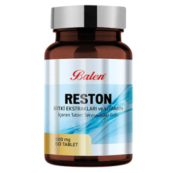 Balen Reston Bitki Ekstraktları ve Vitamin İçeren Takviye Edici Gıda 60 Tablet - Balen
