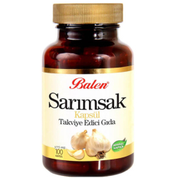 Balen Sarımsak 375 mg 100 Kapsül - Balen
