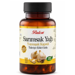 Balen Sarımsak Yağı 450 mg 100 Yumuşak Kapsül - Balen