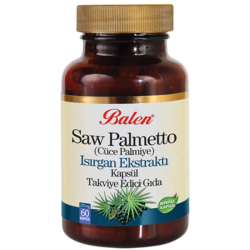 Balen Saw Palmetto (Cüce Palmiye) Isırgan Ekstraktı 60 Kapsül - Balen